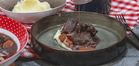 Boeuf Bourguignon maison