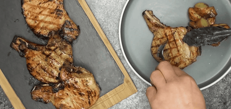 Côtes de Porc marinées à la Bière