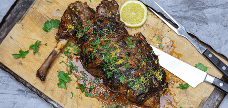 Gigot d'Agneau sur le grill