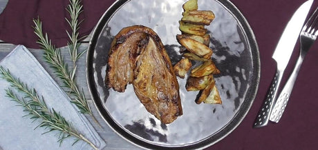 Tendrons de veau au romarin vue de haut