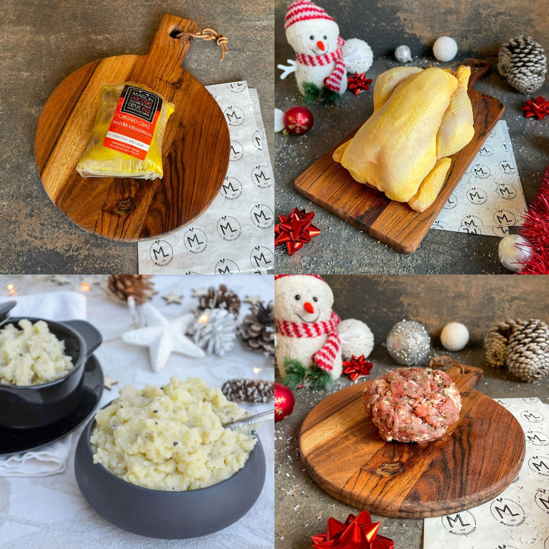 Menu Festif Poularde farce Truffée - 4 Personnes