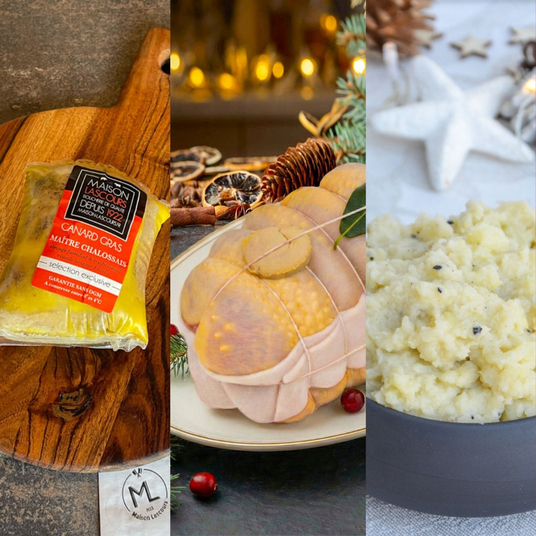 Menu Gourmand Rôti de Chapon Foie Gras - 8 Personnes