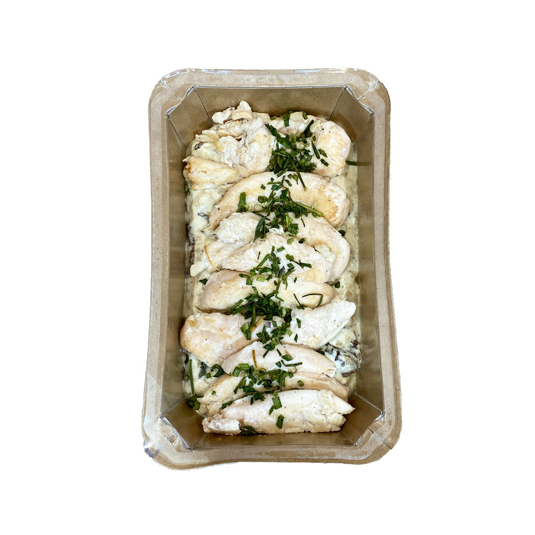 Aiguillette de Chapon sauce aux Morilles & Vin Jaune - 2 personnes