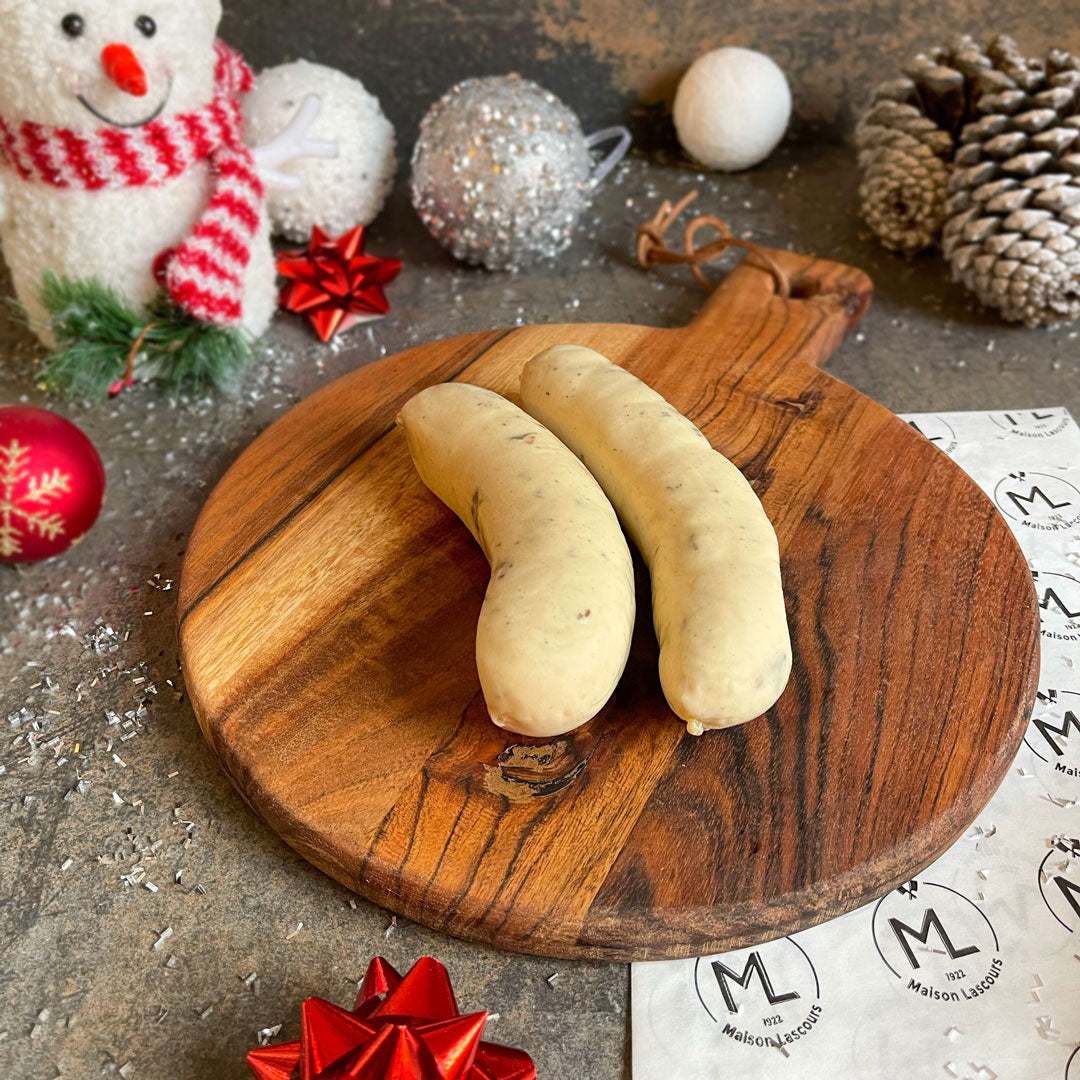 Boudin Blanc aux Morilles