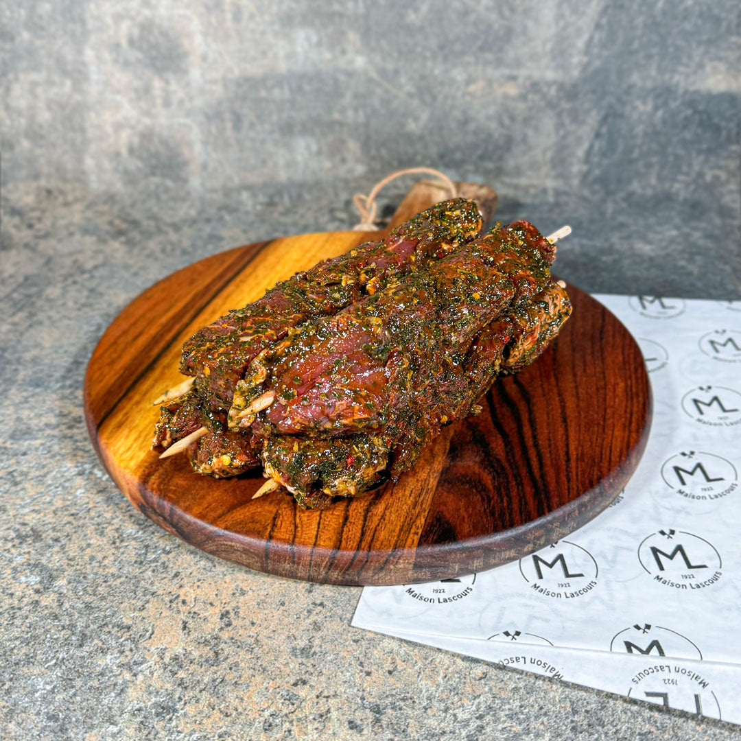 Brochette d'Onglet de Bœuf Chimichurri
