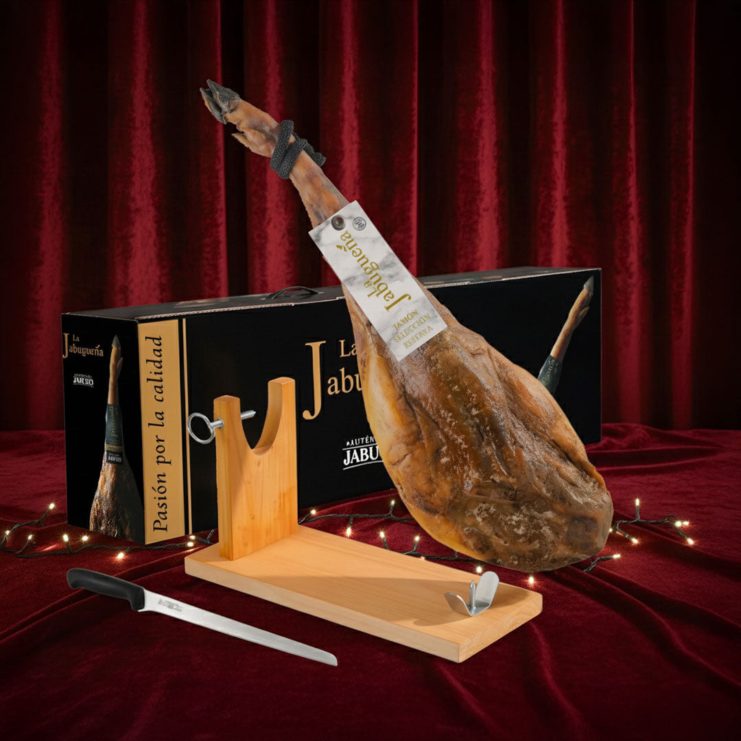 Coffret Jambon Pata Negra Sélection Réserve 30 mois