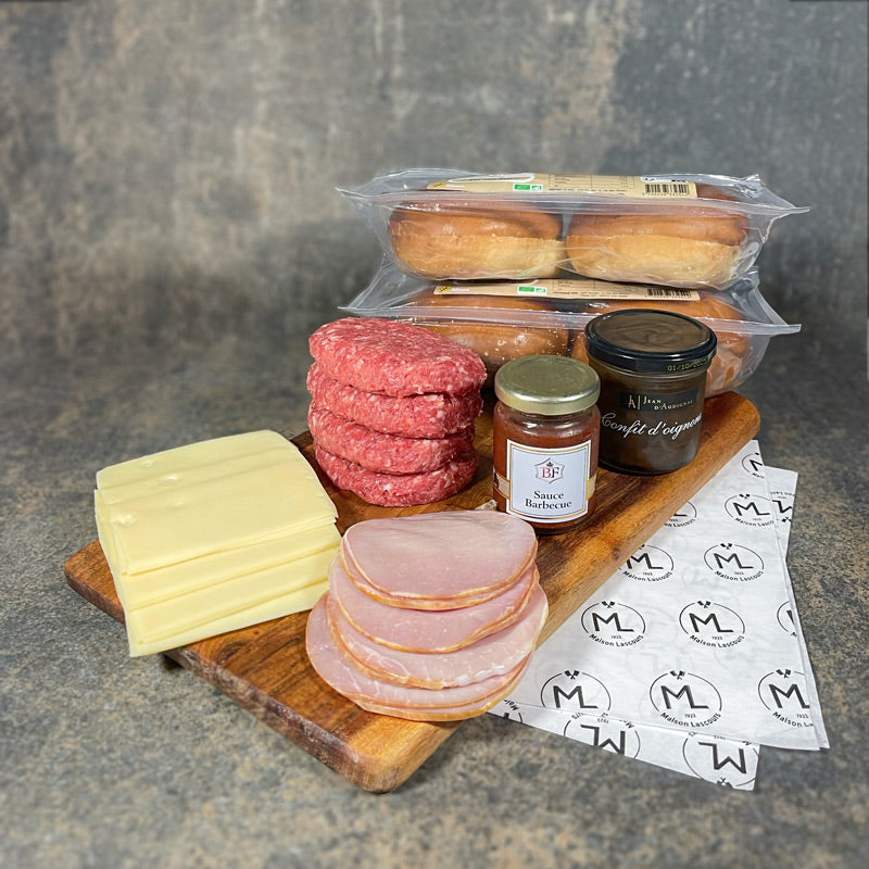 Kit à Burger pour 4 personnes