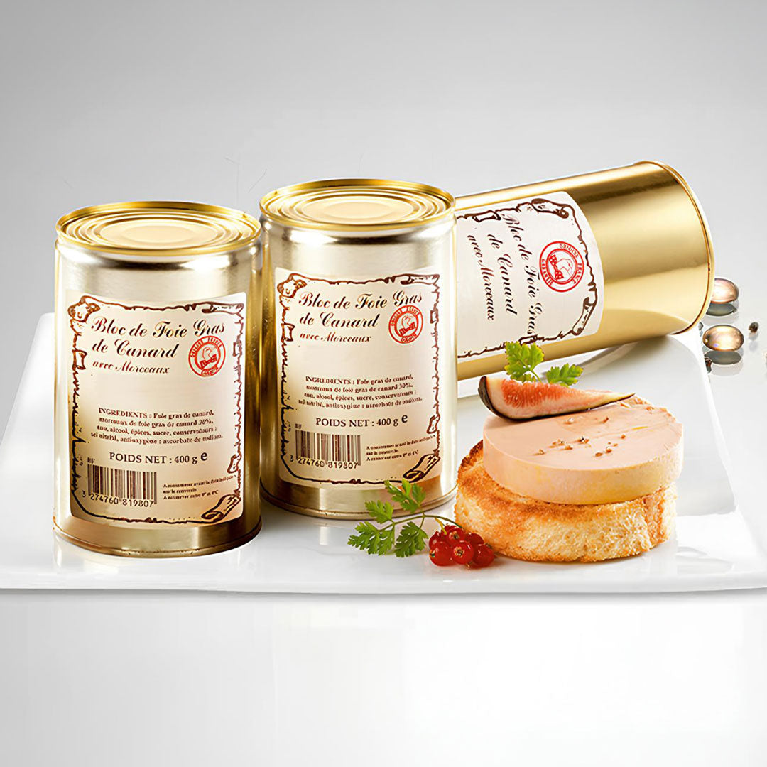 Bloc de Foie Gras de Canard Mi-cuit