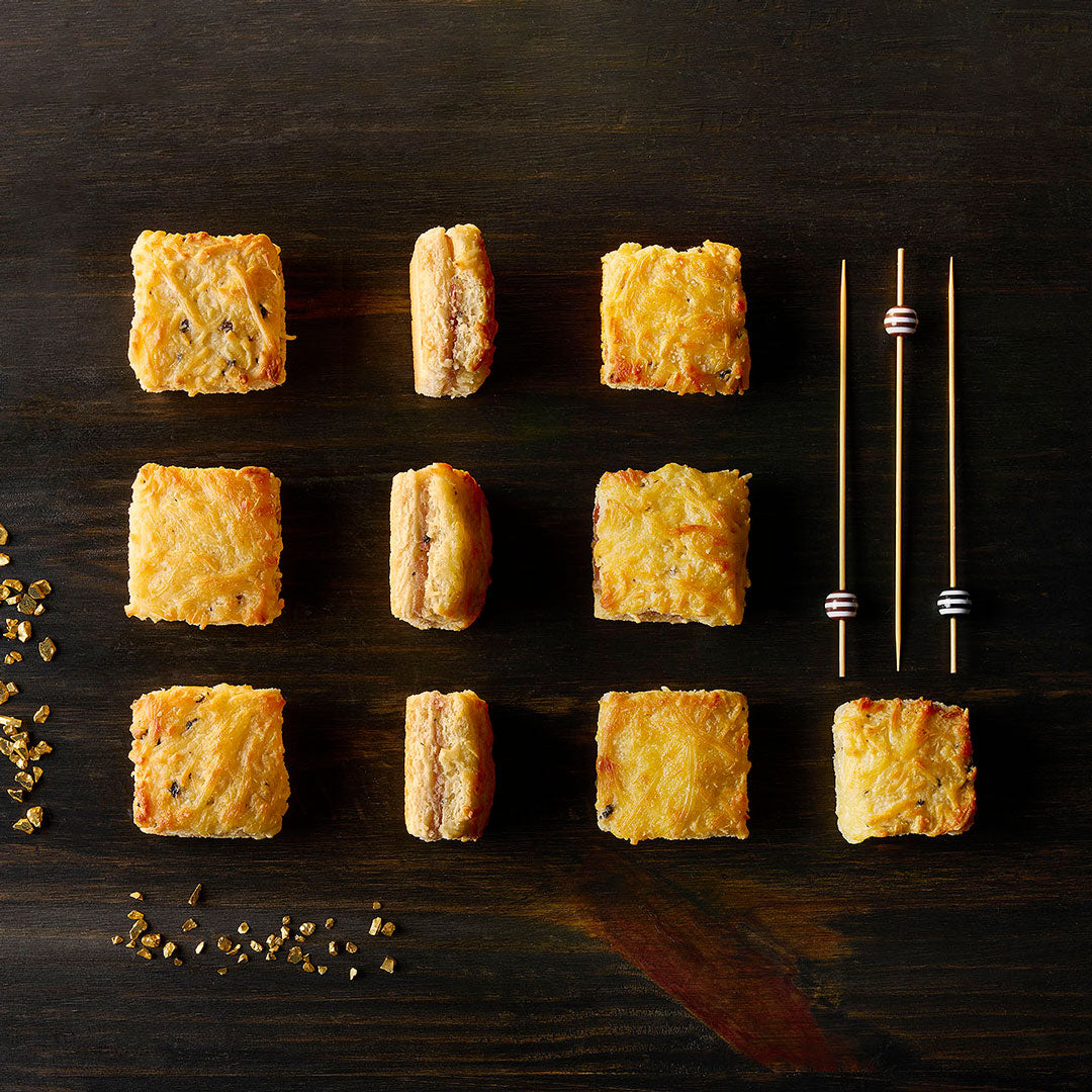 18 Mini Croque-Monsieur à la Truffe Noire & à la Truffe d'Été