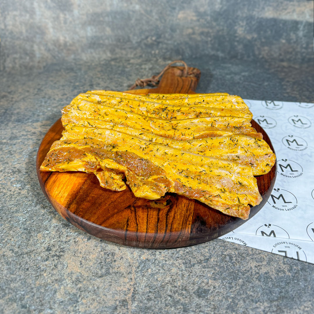 Poitrine de Porc Tranchée Thym Citron