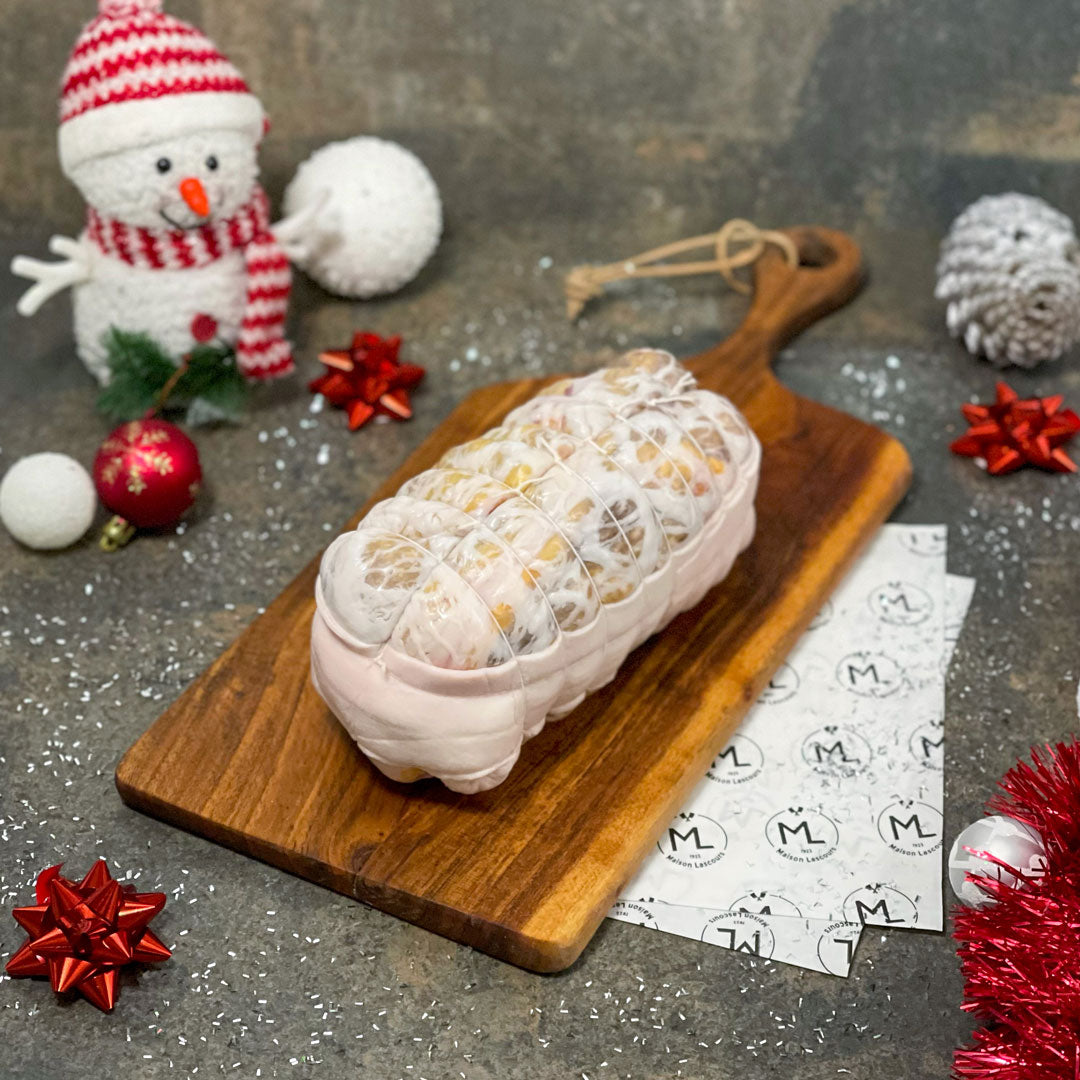 Rôti de Pintade farcie aux Figues