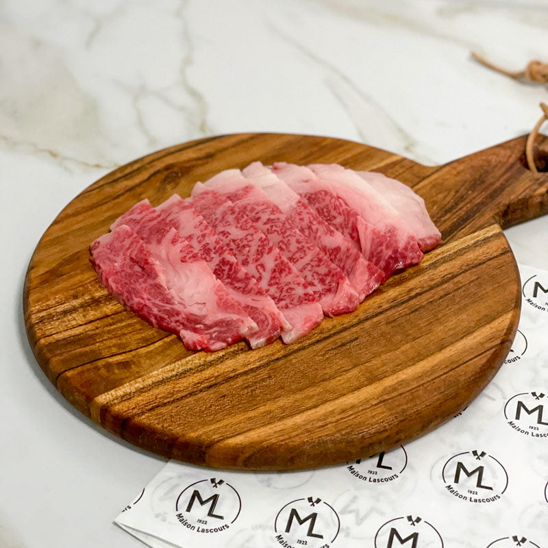 Bœuf de Kagoshima découpe Japonaise