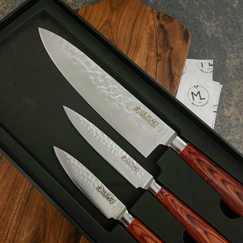 Coffret couteaux Wusaki Pakka