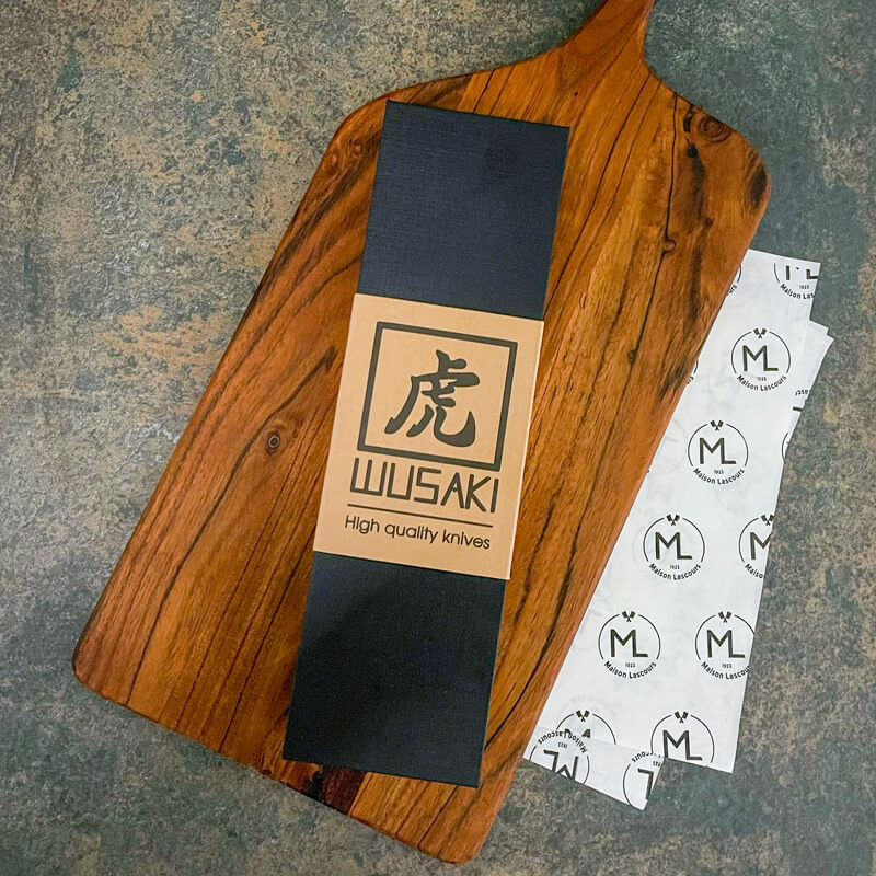 Couteau d'Office 9cm Pakka - Wusaki