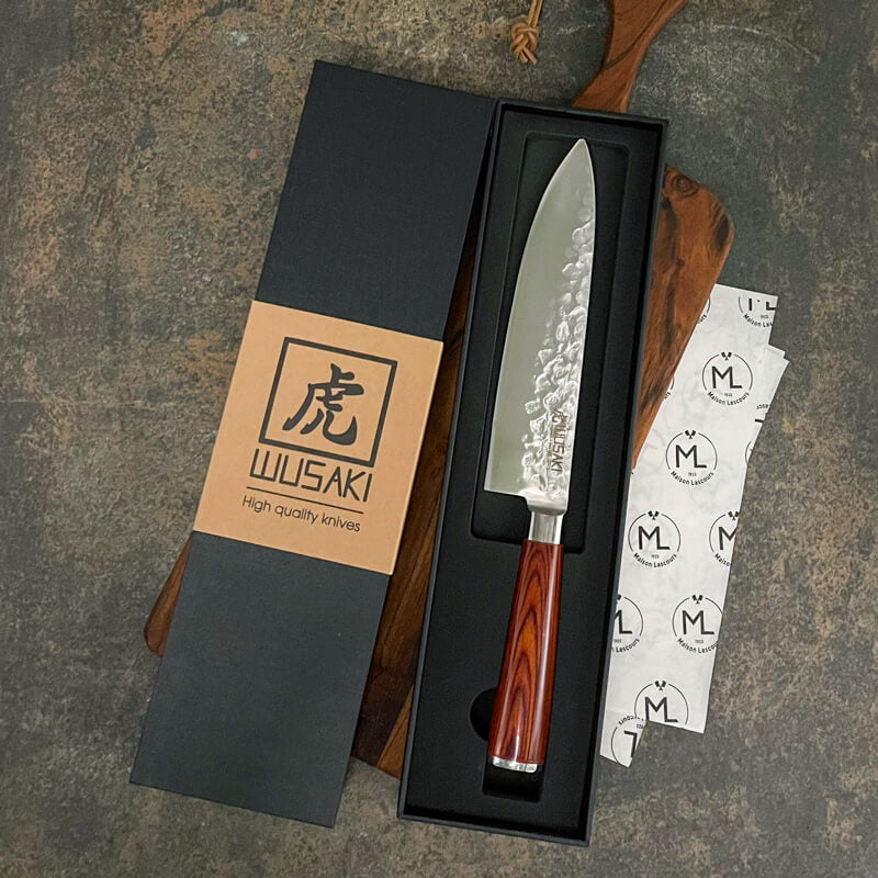 Couteau de Chef 17 cm Pakka - Wusaki