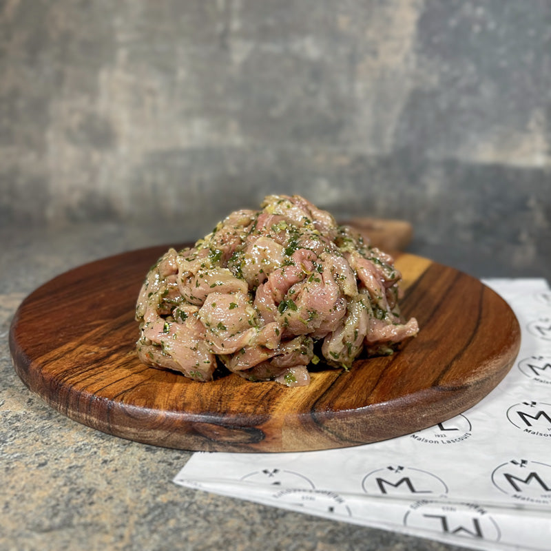 Émincé de Veau Ail des Ours