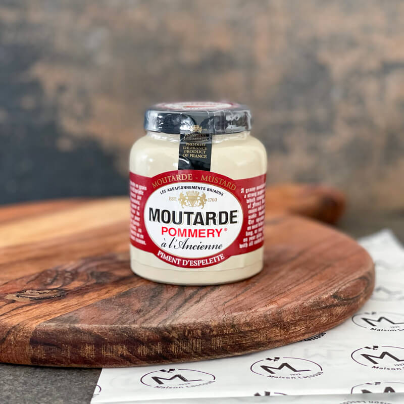 Moutarde au Piment d'Espelette Pommery