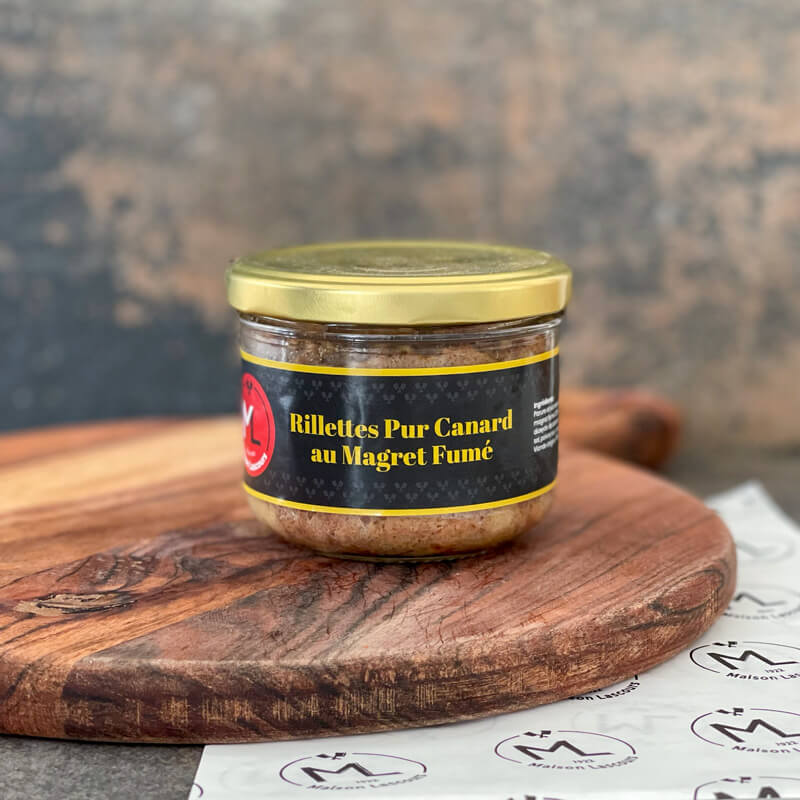 Rillettes de Canard au Magret Fumé