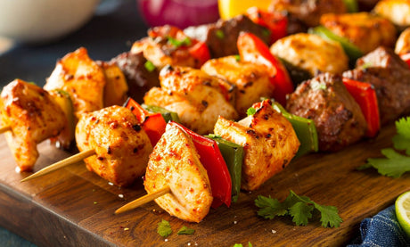 Brochettes de Poulet Marinées façon Méditerranéenne