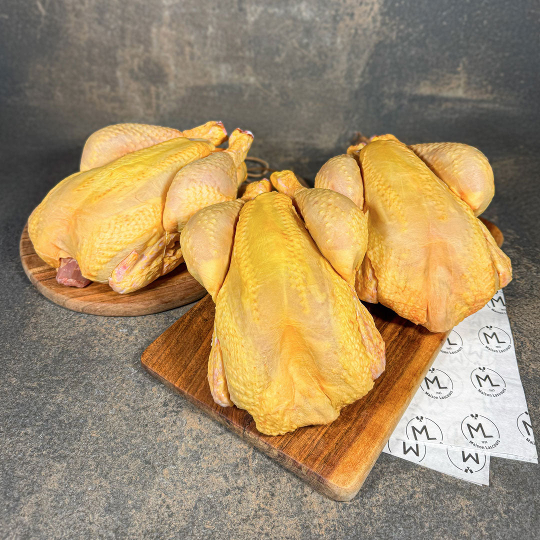 3 Poulets Fermiers Label Rouge