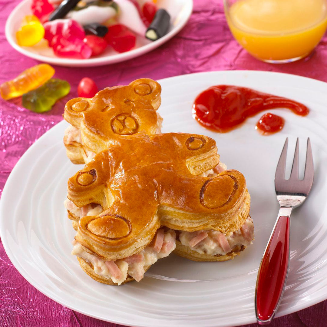 8 Feuilletés Ourson Jambon Fromage