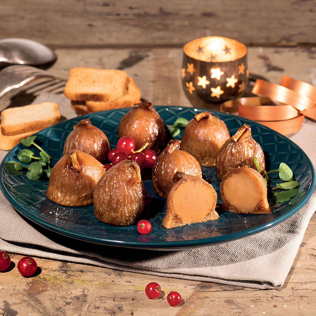 Figues fourrées au Foie Gras