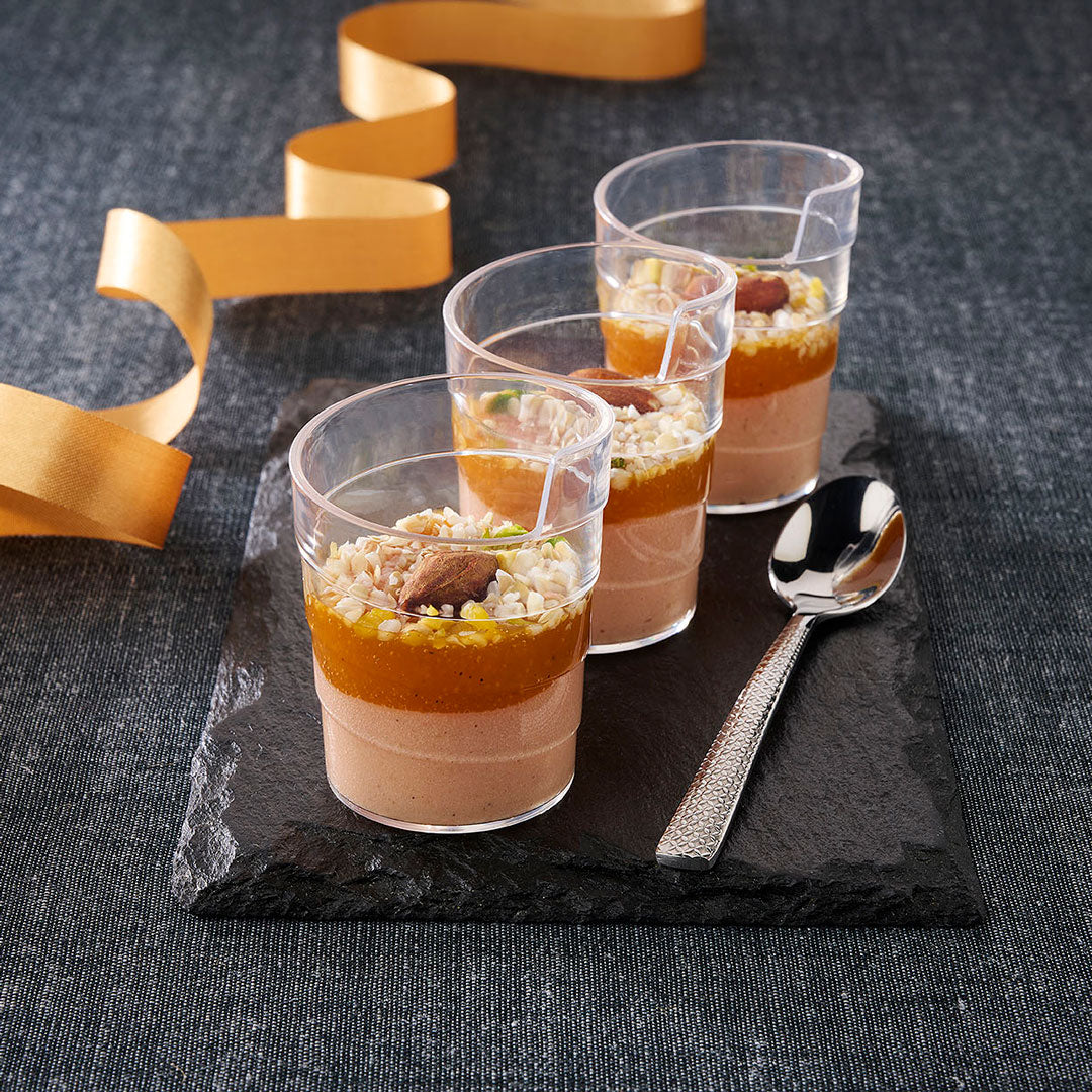 Verrines Gambas & Mangue